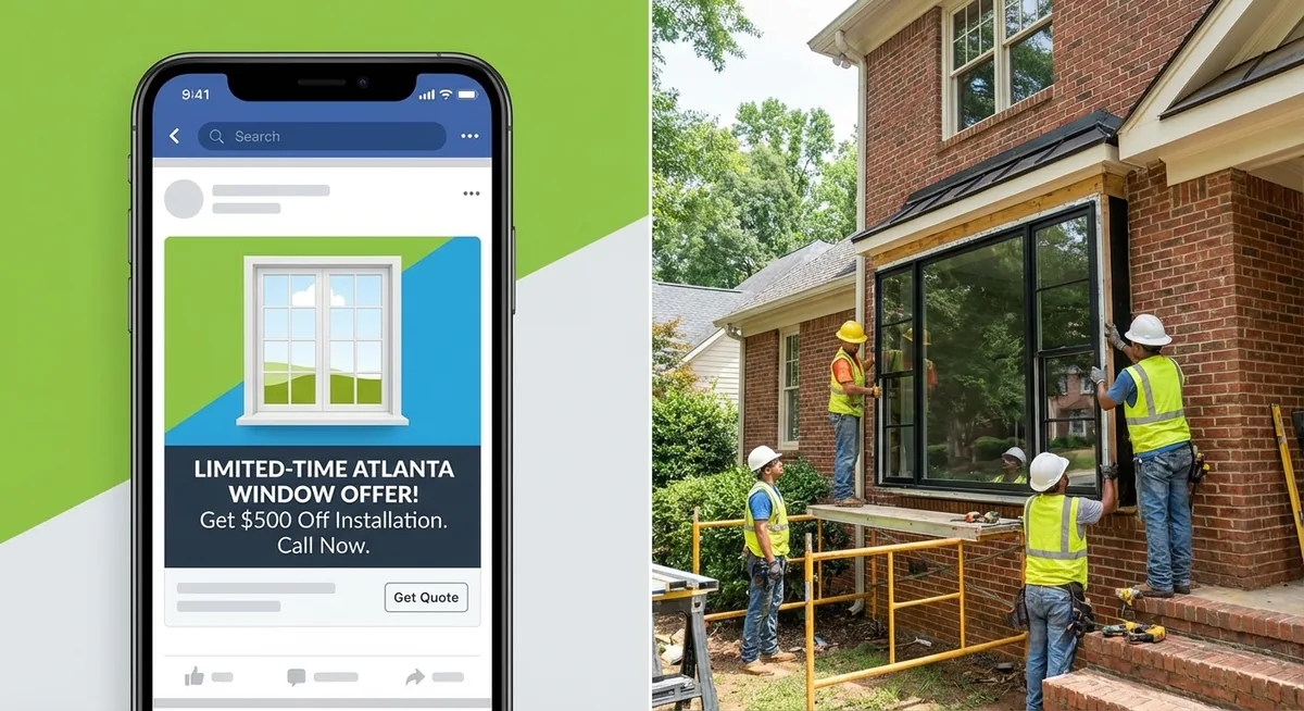 Facebook Ads Case Study for a Window Installation Company in Atlanta